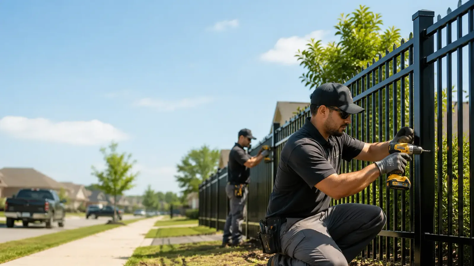 Metal Fence Installation in Silver Grove, KY